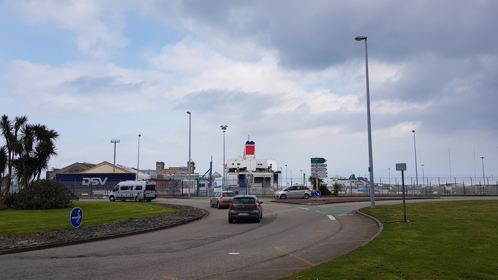 Fährhafen Cherbourg