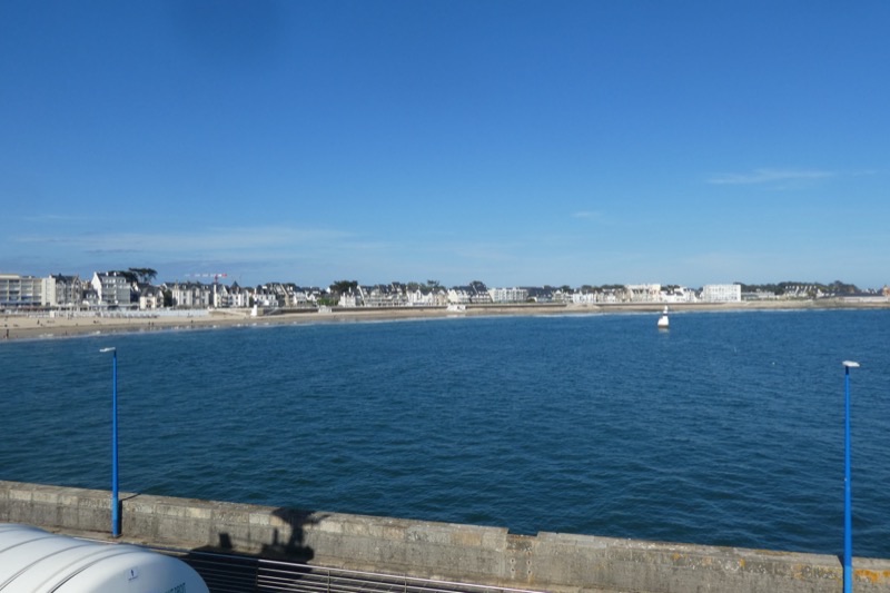 Strand und Küste von Quiberon in der Bretagne